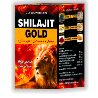 Шиладжит Голд - мумиё с золотом / Shilajit Gold Pharmacy 30 кап