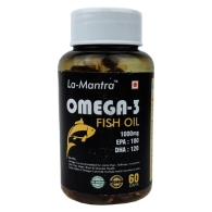 Рыбий жир / Omega-3 Fish 1000 mg Oil La-Mantra 60 кап