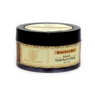 Отшелушивающая маска-пленка для лица Золото Кхади / Herbal Gold Peel Off Mask Khadi 50 гр