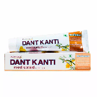 Зубная паста Медикаментозная Патанджали / Dant Kanti Medicated Рatanjali 100 гр