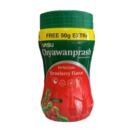 Чаванпраш Клубничный вкус Васу / Chyawanprash Strawberry Flavor Vasu 550 гр