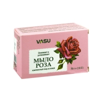 Мыло c экстрактом Розы Васу / Rose Soap Vasu 75 гр