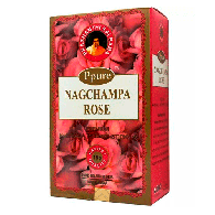 Ароматические палочки Наг Чампа Роза / Incense Sticks Nagchampa Rose Ppure 15 гр