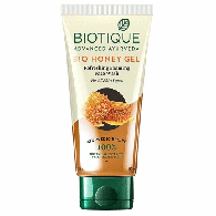 Гель для умывания с медом для всех типов кожи Биотик Biotique Bio Honey Gel LIGHTENING FOAMING CLEANSER For All Skin Types 100 мл