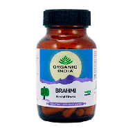 Брами Органик Индия - для мозга и памяти / Brahmi Organic India 60 кап
