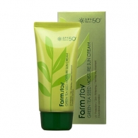 Солнцезащитный крем для лица (Green Tea Seed Moisture Sun Cream Farmstay) 70 гр
