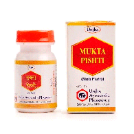 Мукта Пишти - чистый жемчуг / Mukta Pishti Unjha 1 гр