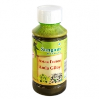 Натуральный сок Амла Гилое Сангам Хербалс (Sangam Herbals) 500 мл.