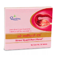 Стри Вьядхихари Раса Дхутапапешвар - для репродуктивной системы / Stree Vyadhihari Rasa Dhootapapeshwar 30 табл