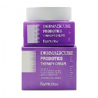 Крем с пробиотиками для комплексного восстановления кожи / Derma Cube Probiotics Therapy Cream FarmStay 50 мл