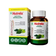Натуральная Спирулина Патанджали - источник витаминов и минералов / Natural Spirulina Patanjali 60 кап