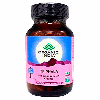 Трифала Органик Индия - для очищения организма / Triphala Organic India 60 кап