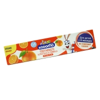 Детская зубная паста Апельсин / Toothpaste Orange Kodomo 65 гр