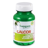 Калкор Сангам Хербалс - при дефиците кальция / Calcor Sangam Herbals 60 табл