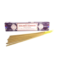 Ароматические палочки Золотой Восход Сатья / Incense Sticks Golden Sunrise Satya 15 гр