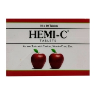 Хеми-С - для повышения гемоглобина / Hemi-C Arya Aushadhi Pharmaceuticals 100 табл