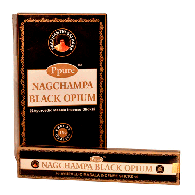Ароматические палочки Наг Чампа Черный Опиум / Incense Sticks Nagchampa Black Opium Ppure 15 гр