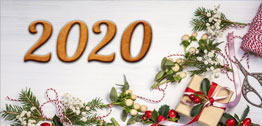 Поздравляем с Новым 2020 годом и Рождеством!
