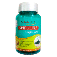 Спирулина Патанджали - источник витаминов и минералов / Spirulina Patanjali 60 кап