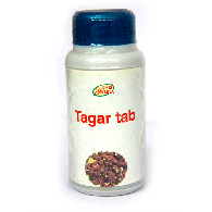 Тагара Шри Ганга - натуральное снотворное / Tagar 750мг Shri Ganga 120 табл