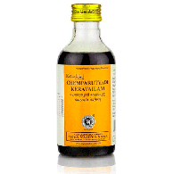 Чемпарутьяди Кератайлам Коттаккал - масло от кожных заболеваний / Chemparutyadi Keratailam Kottakkal 200 мл