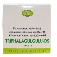 Трифала Гуггул ДС - для очищения организма / Triphala Guggulu DS AVN 100 табл