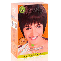 Натуральная травяная краска для волос на основе хны Светло коричневый 9.7 / Color Mate 5 х 15 гр