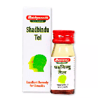 Шадбинду Таил - масло для носа / Shadbindu Tel Baidyanath 50 мл