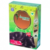 Краска для волос  Чистый табачный N6 Сангам Хербалс (Sangam Herbals) 100 гр.
