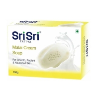 Мыло Малайский крем Шри Шри / Malai Cream Soap Sri Sri 100 гр