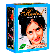 Натуральная индийская Хна Естественно Черный / Natural Indian Henna Naturally Black Herbul 6х10 гр