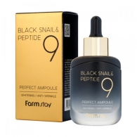Сыворотка для лица с комплексом из 9 пептидов / Black Snail Peptide 9 Farm Stay 35 мл