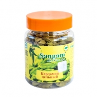 Кардамон зеленый цельный Сангам Хербалс (Sangam Herbals)  50 гр.