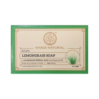 Мыло ручной работы Лемонграсс Кхади / Lemongrass Soap Khadi 125 гр