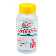Астамин Шри Ганга - от астмы, хронического кашля и бронхита / Asthamin Shri Ganga 100 табл