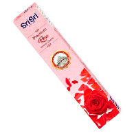 Ароматические палочки Премиум Роза Шри Шри / Incense Sticks Premium Rose Sri Sri 20 гр