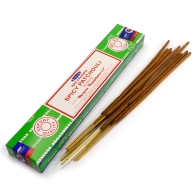 Ароматические палочки Аромат Пачули Сатья / Incense Sticks Spicy Patchouli Satya 15 гр