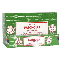 Ароматические палочки Пачули Сатья / Incense Sticks Patchouli Satya 15 гр