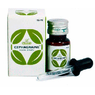 Сефагрейн Чарак - капли от синусита / Cephagraine Nasal Drops Charak 15 мл