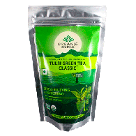 Чай Тулси зеленый классический Органик Индия / Tulsi Green Tea Classic 100 гр