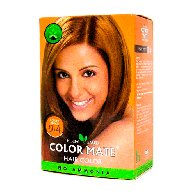 Натуральная травяная краска для волос на основе хны золотисто-коричневый 9.4 / Color Mate 5 х 15 гр