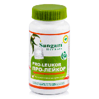 Про-Лейкор Сангам Хербалс - антибактериальное, противовоспалительное средство / Pro-Leukor Sangam Herbals 60 табл