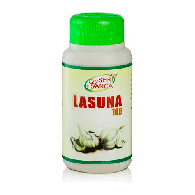 Ласуна Шри Ганга - для нормализации уровня холестерина / Lasuna Tab Shri Ganga 100 табл