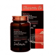Сыворотка для лица с пептидами и маслом лосося (Salmon Oil Peptide Vital Ampoule Farm Stay) 250 мл