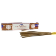 Ароматические палочки Темная Корица Сатья / Incense Sticks Dark Cinnamon Satya 15 гр