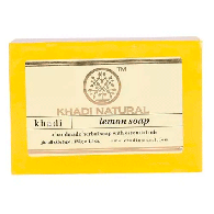 Мыло ручной работы Лимон Кхади / Lemon Soap Khadi 125 гр