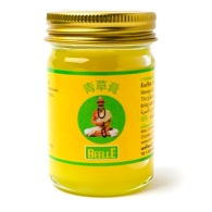 Тайский массажный травяной бальзам Желтый / Beelle 50 гр