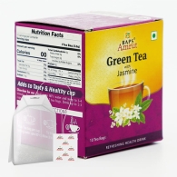 Зеленый чай с Жасмином / Green tea with Jasmine Flavour Baps Amrut 10 пак
