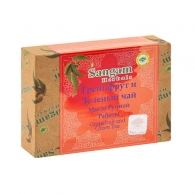 Мыло ручной работы Грейпфрут и Зеленый чай Сангам Хербалс / Grapefruit Green Tea Soap Sangam Herbals 100 гр