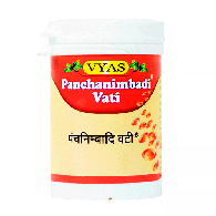 Панчанимбади Вати - для проблемной кожи / Panchanimbadi Vati Vyas 100 табл